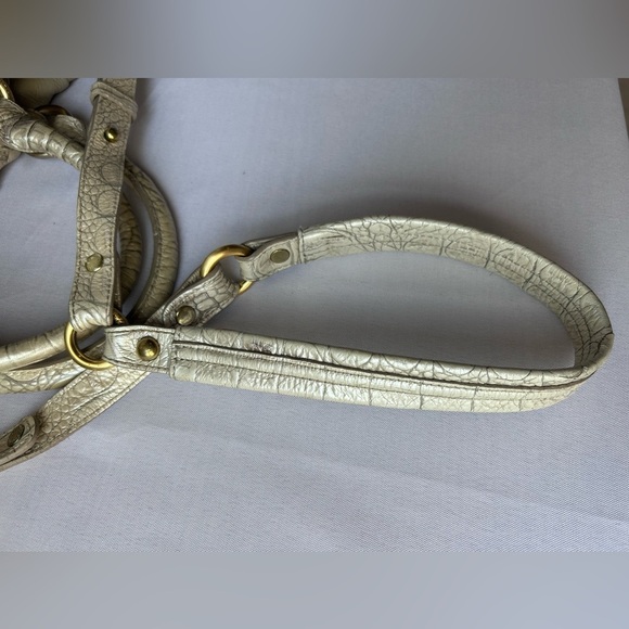 Brahmin tan leather large hang bag - Picture 10 of 11